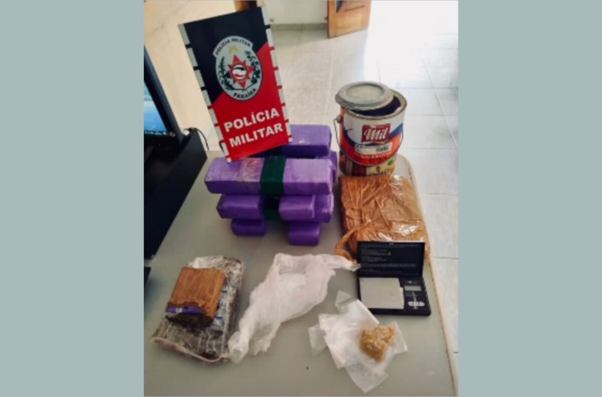 Polícia apreende 10 kg de maconha em operação no Sertão da Paraíba