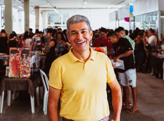 Vivência de HQ ‘A Espetacular História das Histórias em Quadrinho’, com Manassés Filho