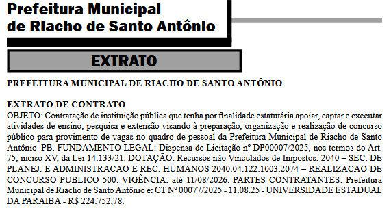 (foto: reprodução/DOE) concurso