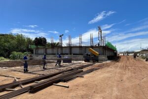 Ponte do Futuro: com mais de 30 metros de extensão, concretagem do primeiro vão é concluída; veja