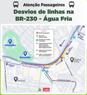 DER-PB inicia nova etapa das obras no Viaduto Prefeito Luciano Agra 