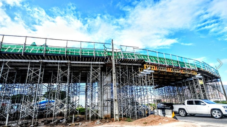 Obras no Viaduto Luciano Agra muda trânsito na BR-230 a partir desta segunda-feira
