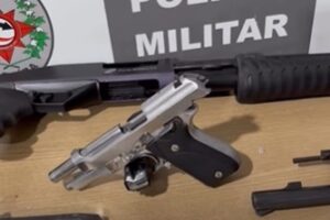 Polícia Militar intercepta facção criminosa e evita confronto com grupo rival; 5 pessoas foram presas