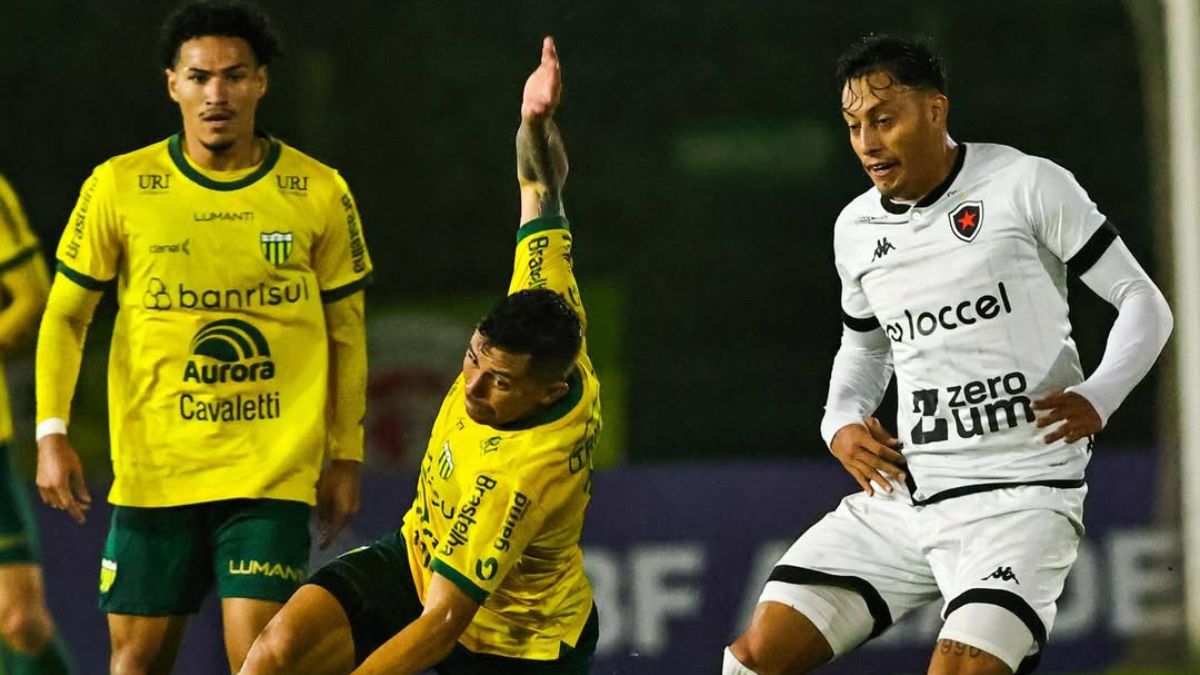 Ypiranga-RS x Botafogo-PB pela Série C do Brasileirão 2025