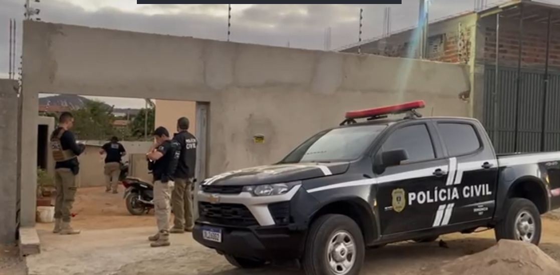 Operação da Polícia Civil cumpre 17 mandados de prisão contra integrantes de facções criminosas na Paraíba, Bahia e Minas Gerais