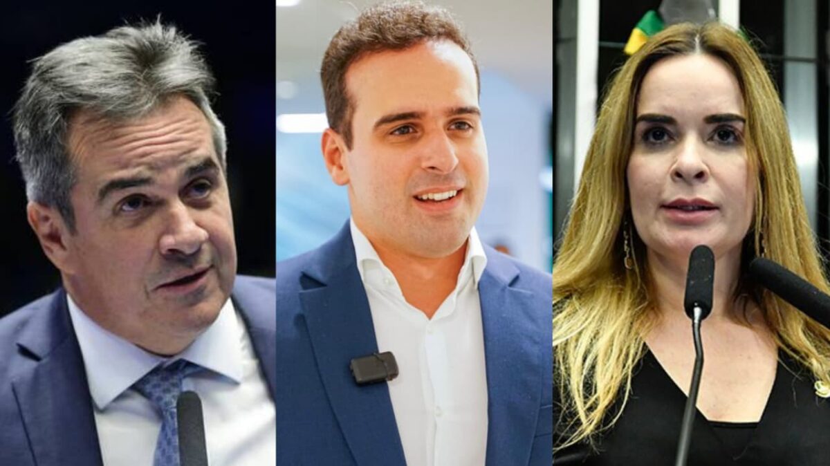 Ciro Nogueira diz que Lucas Ribeiro será próximo governador da Paraíba Da esquerda para a direita: Ciro Nogueira, Lucas Ribeiro e Daniella Ribeiro. (foto: imagens acervo Agência Senado/Governo da Paraíba/colagem ClickPB)