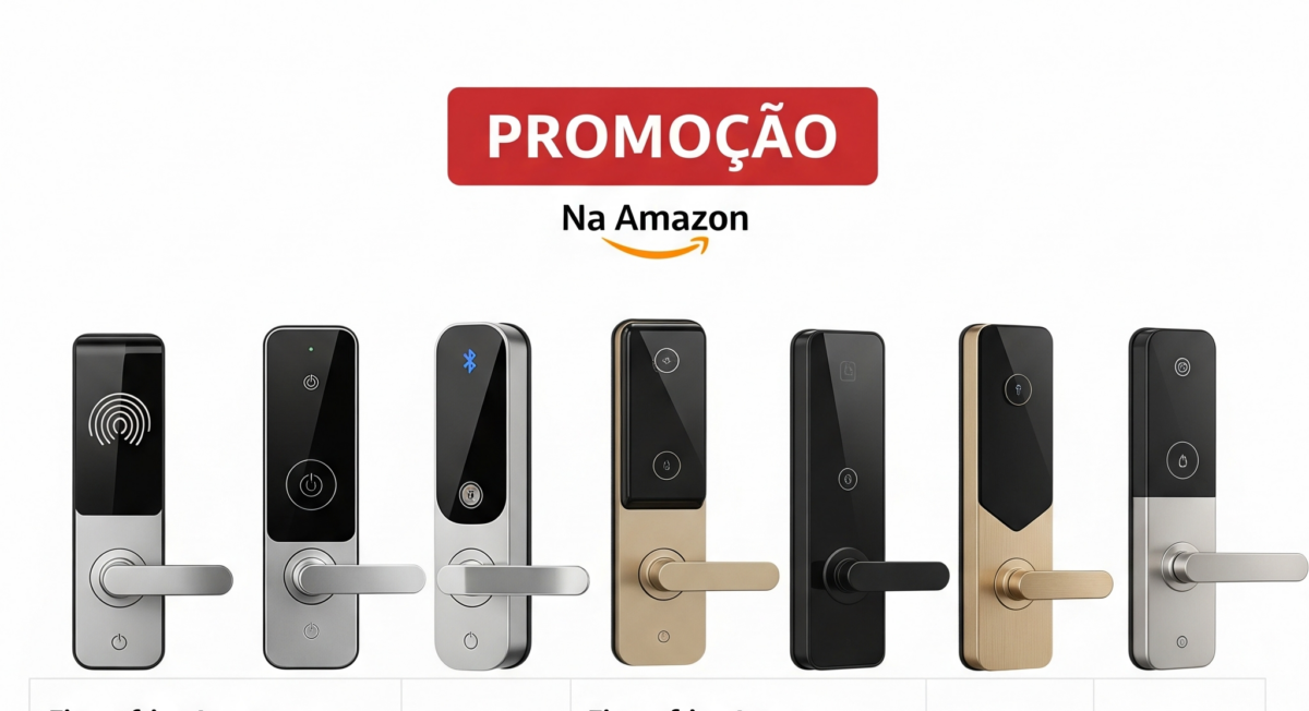 Promoção de Fechaduras Digitais na Amazon: Segurança e Tecnologia com Descontos Exclusivos