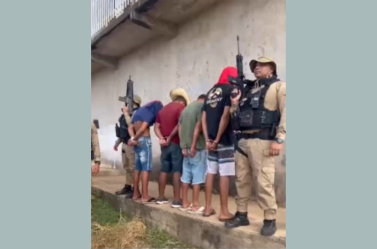 Quatro membros de facções criminosas são presos acusados de planejar chacina no Sertão da Paraíba