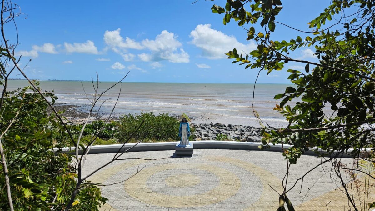 Nova Praça de Iemanjá, em João Pessoa. (foto: Joaquim Neto/Acervo Pessoal)
