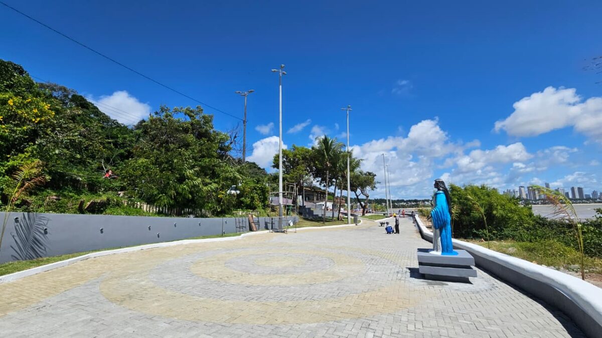 Nova Praça de Iemanjá, em João Pessoa. (foto: Joaquim Neto/Acervo Pessoal)