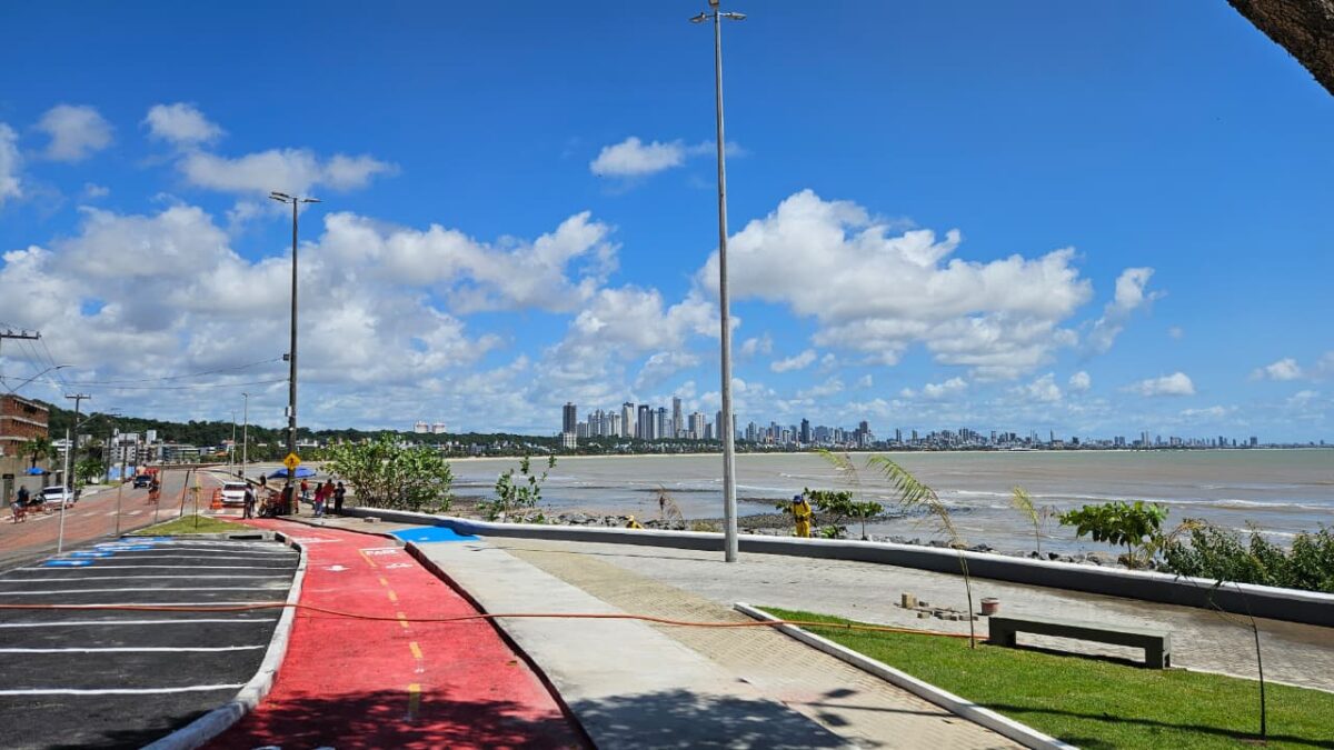 Nova Praça de Iemanjá, em João Pessoa. (foto: Joaquim Neto/Acervo Pessoal)