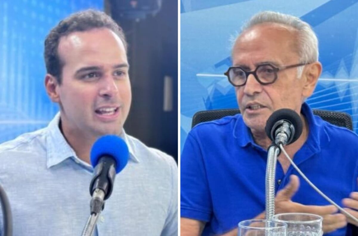 Lucas Ribeiro e Cícero Lucena. (Foto: Clilson Júnior/montagem/ClickPB)