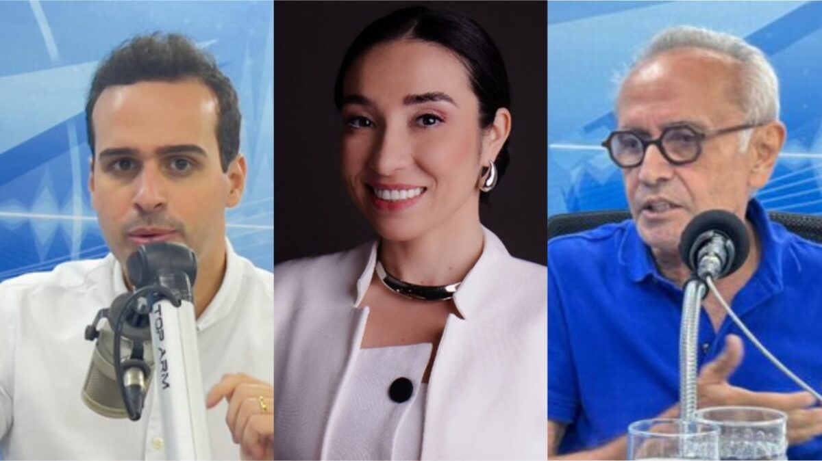 Após racha, presidente do Progressistas recomenda que filiados coloquem cargos no governo Cícero Lucena à disposição Lucas Ribeiro, Vaulene Rodrigues e Cícero Lucena. (fotos: Clilson Júnior, João Pessoa Cidade Sustentável, Clilson Júnior) progressista