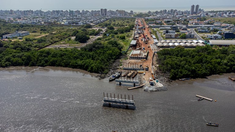 Ponte do Futuro. (foto: Francisco França/Governo da Paraíba)
