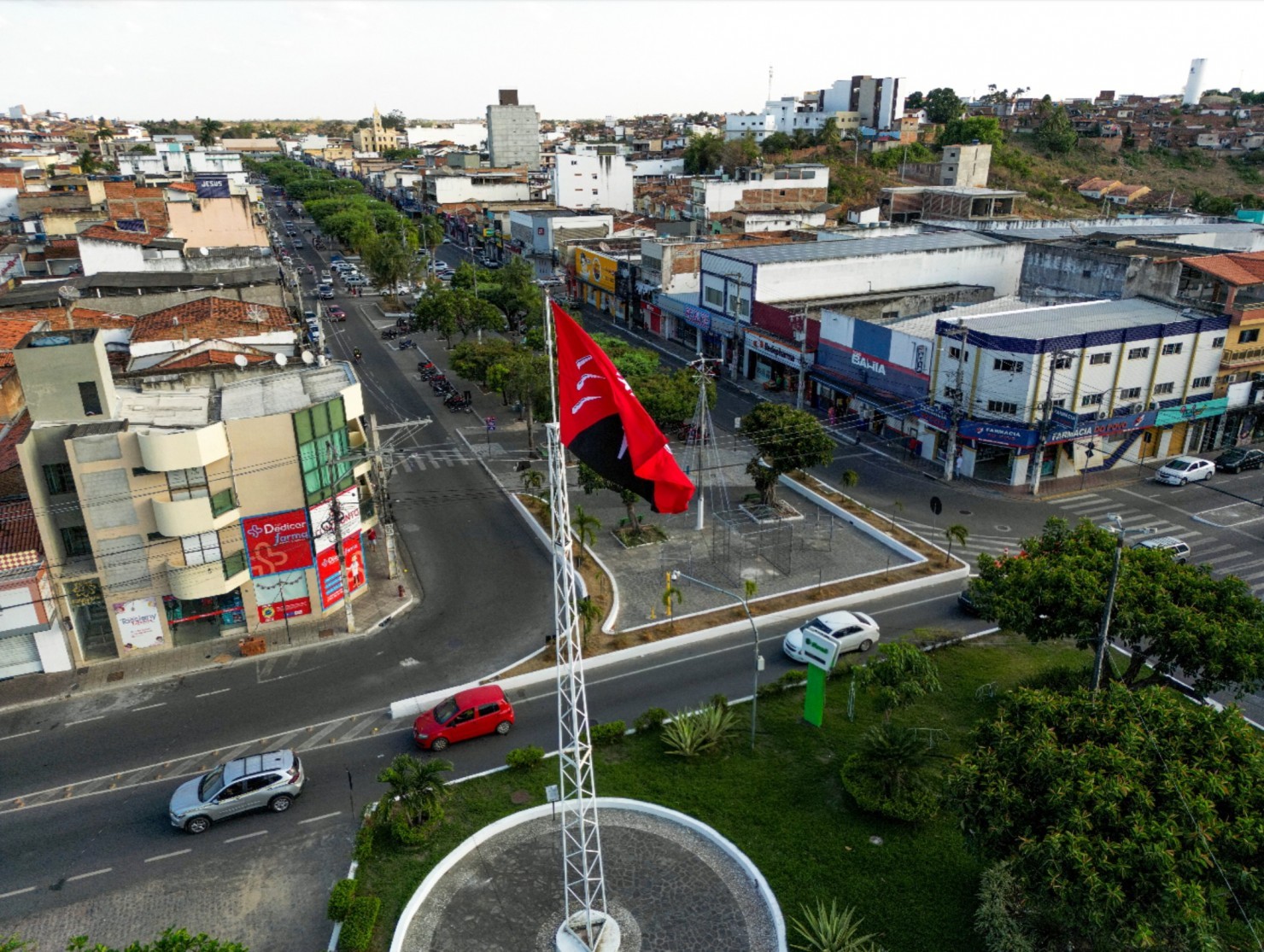 Centro de Guarabira, no Brejo do estado. (foto: divulgação/Prefeitura de Municipal de Guarabira)