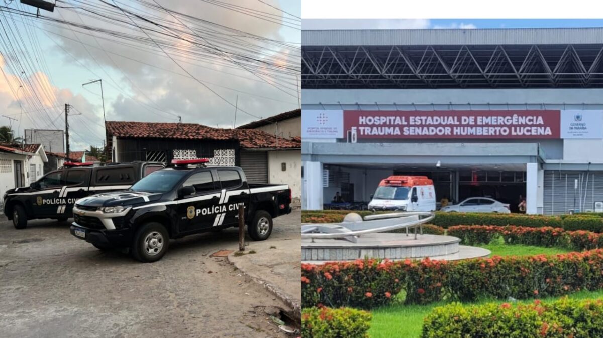 Operação 'Asfixia' (a esquerda) e Hospital de Trauma (a direita). (fotos: assessorias)