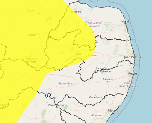 Inmet emite avisto de clima extremamente seco em 100 cidades paraibanas e alerta para risco de incêndios florestais no interior do estado