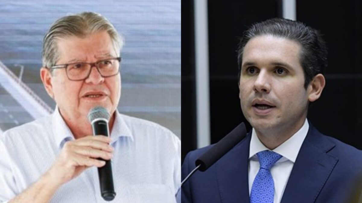 João Azevêdo e Hugo Motta. (foto: 1 - Governo da Paraíba, 2 - Saulo Cruz/Agência Senado)