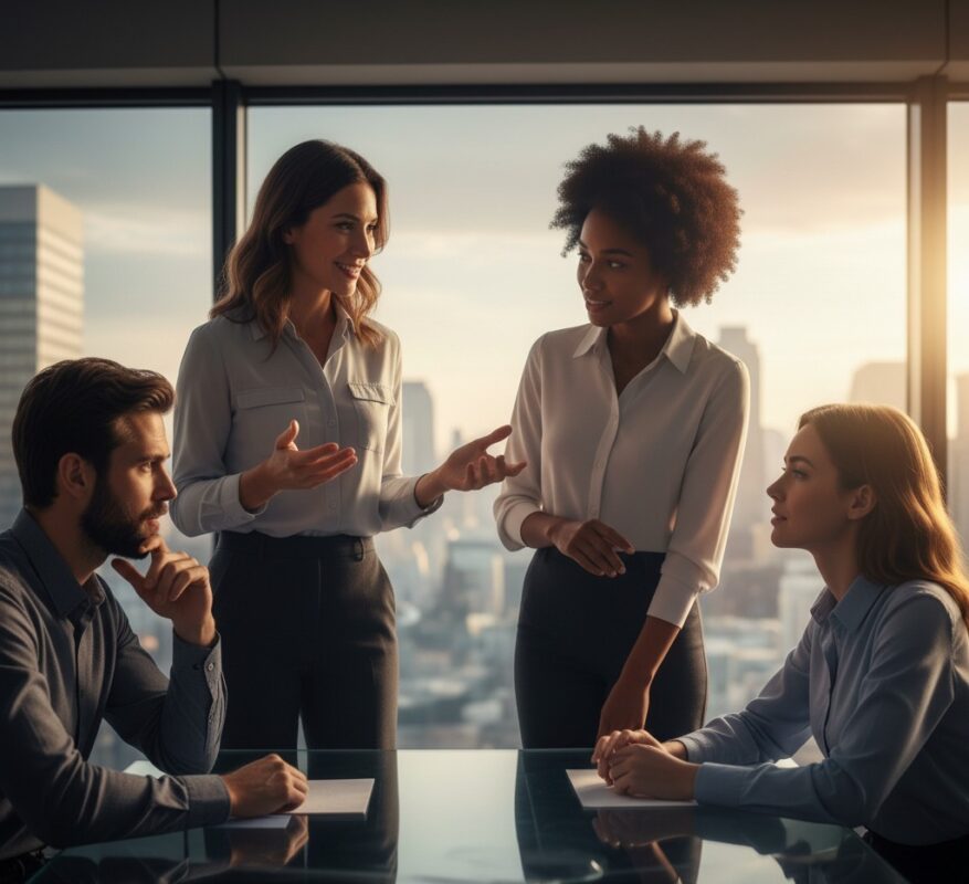 Como falar com confiança pode mudar o rumo da sua carreira Como falar com confiança pode mudar o rumo da sua carreira