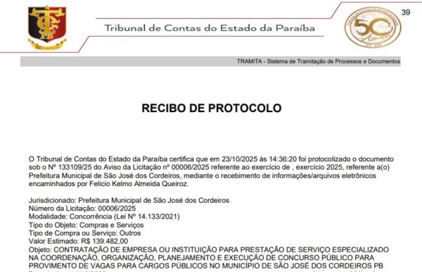 São José dos Cordeiros