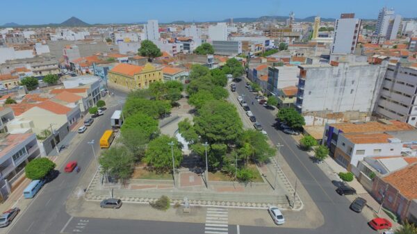 Patos é uma das cidades abrangidas pelo alerta do Inmet. (foto: divulgação/Prefeitura de Patos) FOTO DE 2021
