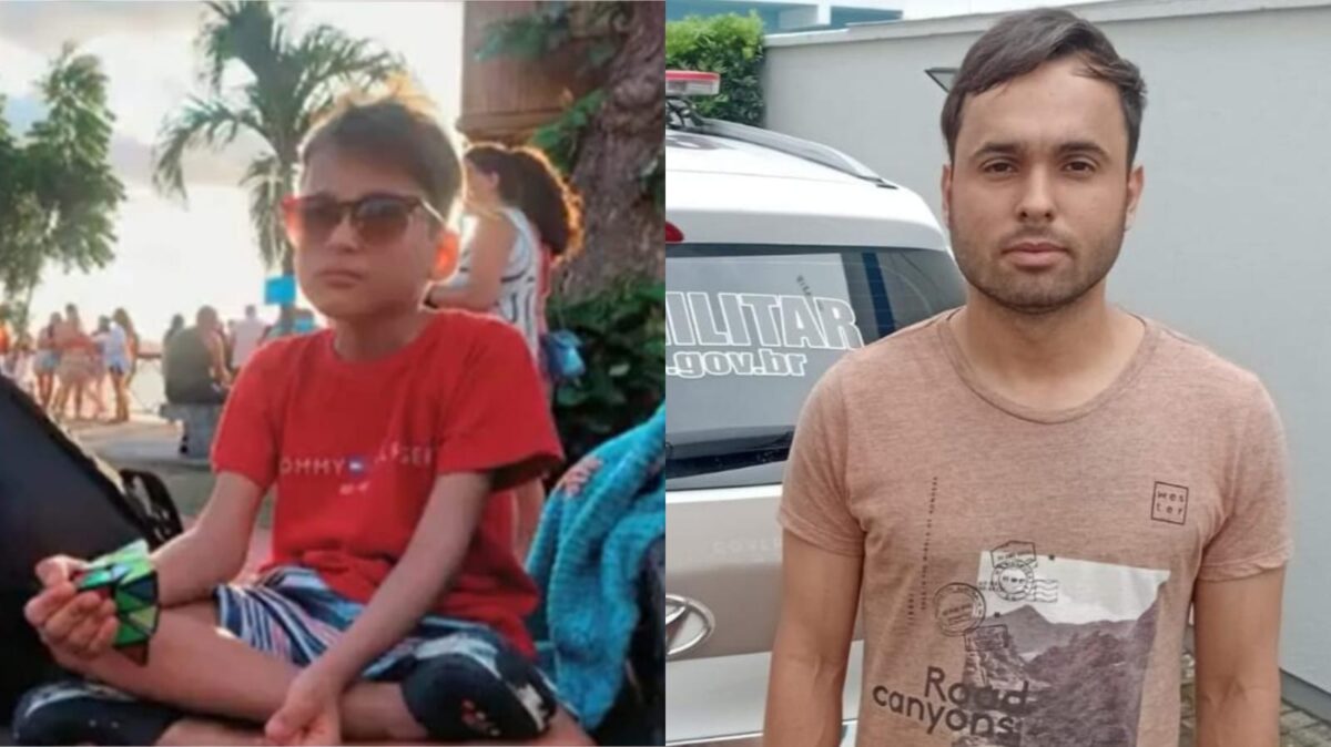 Audiência de custódia do pai suspeito de matar o próprio filho autista sufocado em João Pessoa ocorre hoje em Santa Catarina Davi (a direita) é suspeito de ter matado o próprio pai (a esquerda). (foto: reprodução/redes sociais)