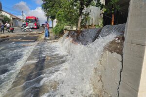Rompimento reservatório Cagepa