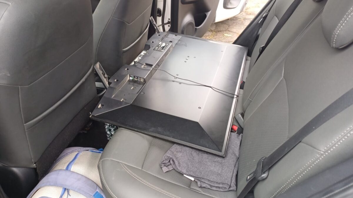 apreensao, carro roubado, latrocinio, granja