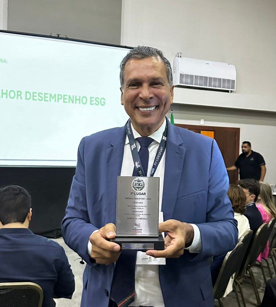 Porto de Cabedelo é premiado e Ricardo Barbosa destaca liderança: "desempenho reconhecido"