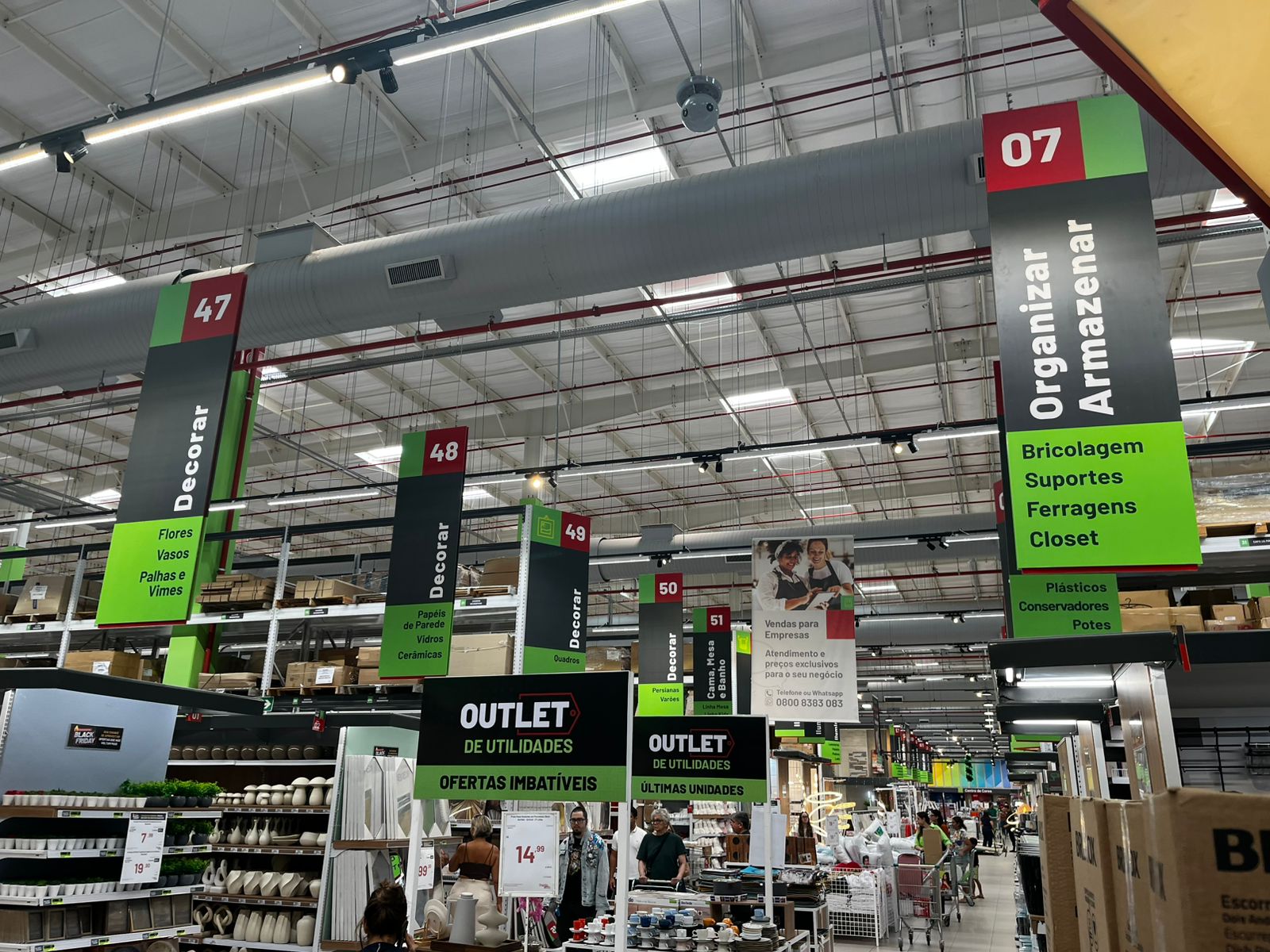 Movimentação do varejo da Paraíba no fim de ano aumenta expectativa de contratações. Foto: Camila Bezerra/ClickPB