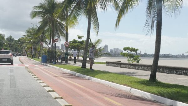 Orla de João Pessoa - Foto: Walla Santos/ClickPB/Arquivo corrida homem