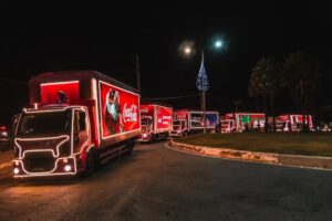 Caravana do Papai Noel da Coca-Cola 2025 altera trânsito hoje em João Pessoa
