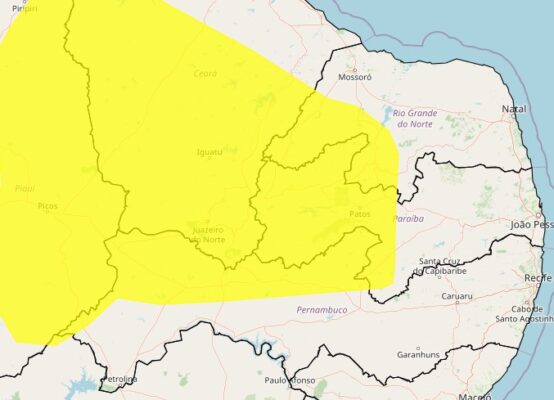 Inmet renova alerta de clima excessivamente seco em mais de 100 cidades