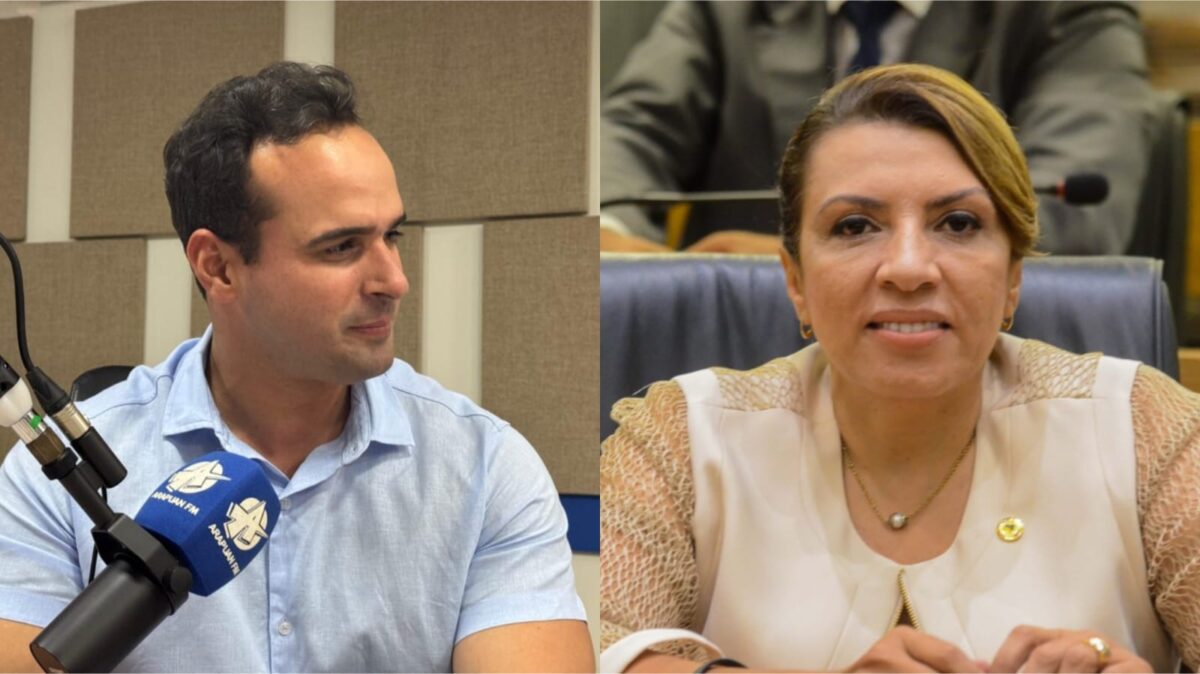 Lucas Ribeiro e Cida Ramos. (fotos: Clilson Júnior e divulgação)