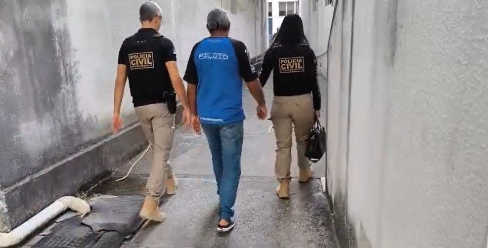 Operação cumpre mandados em Pernambuco e na Paraíba. (foto: reprodução/vídeo divulgação Ascom Polícia Civil-PE)