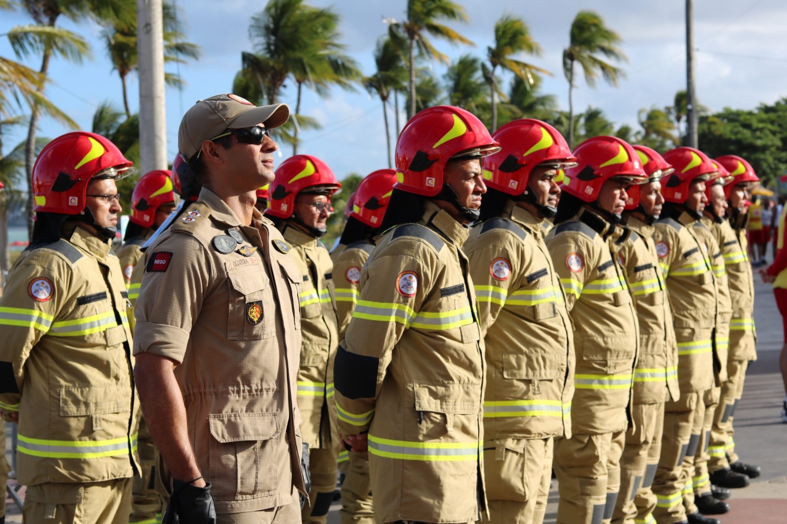 Bombeiros. (foto: Corpo de Bombeiros Militar da Paraíba)