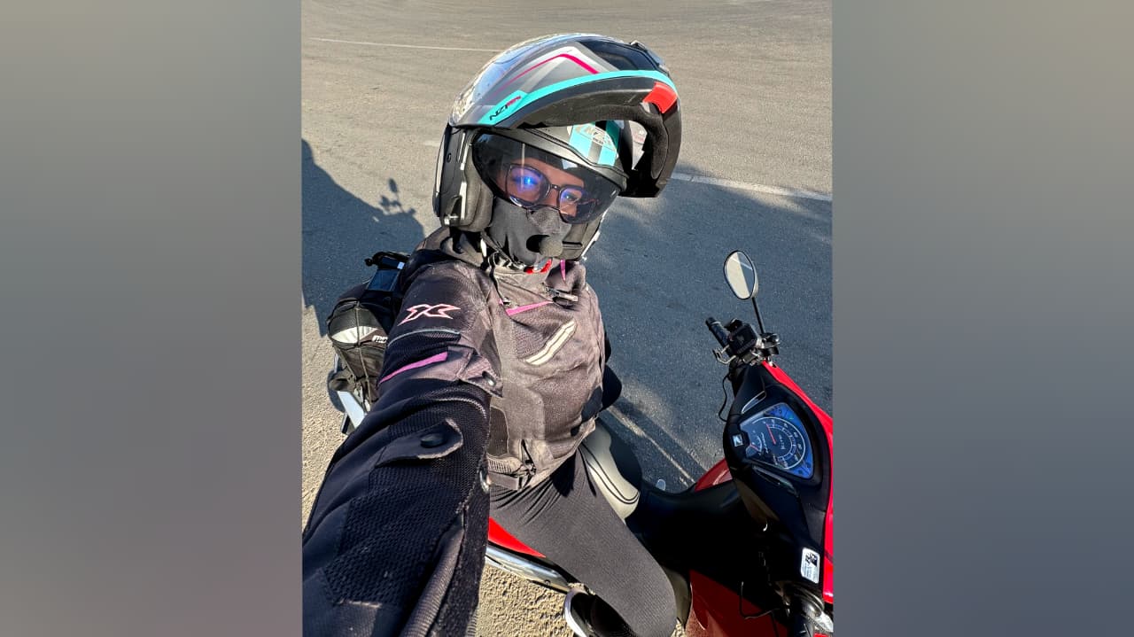 Mulher percorreu 500 km de Biz, na Paraíba - foto: @samijus_