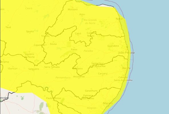 Inmet volta a ampliar alerta de chuva
