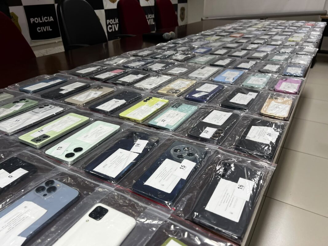Operação Última Chamada, da Polícia Civil, devolve hoje mais 300 celulares roubados na Paraíba