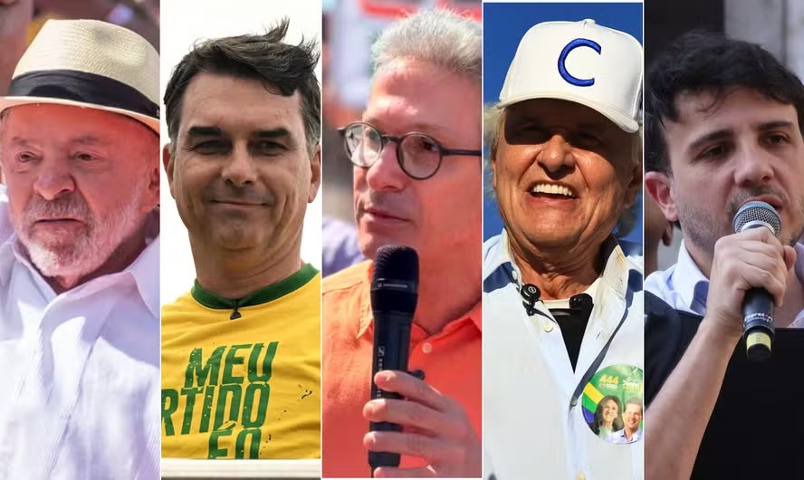 Sem Lula e Flávio Bolsonaro, primeiro debate presidencial será neste domingo