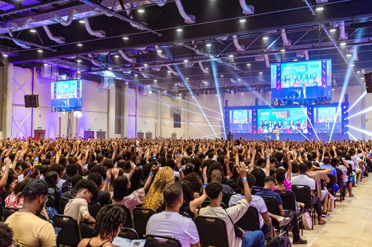Mega aulão Enem do Mec terá show de ciências, simulados e deve reunir mais de 2 mil estudantes no Almeidão nesta sexta-feira