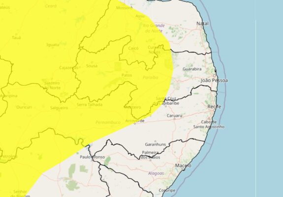 Semana começa com alerta de clima seco