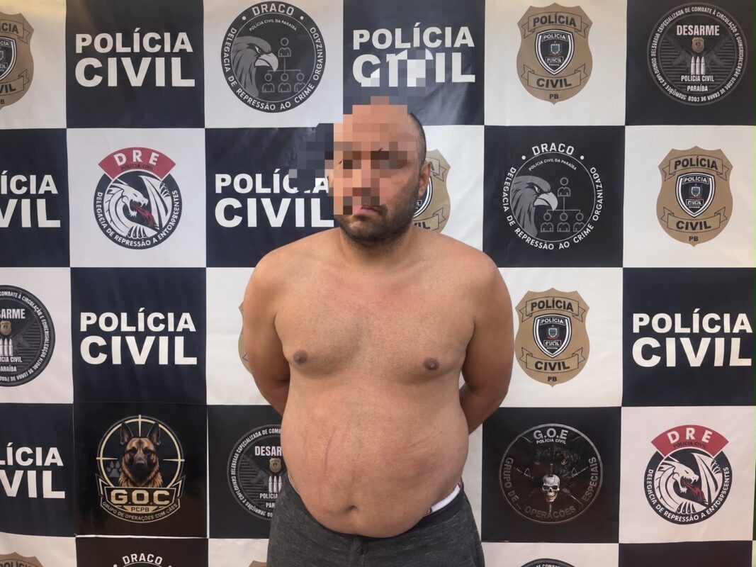 "Playboy do PCC": condenado a 66 anos por latrocínio é preso após tentar fugir em João Pessoa