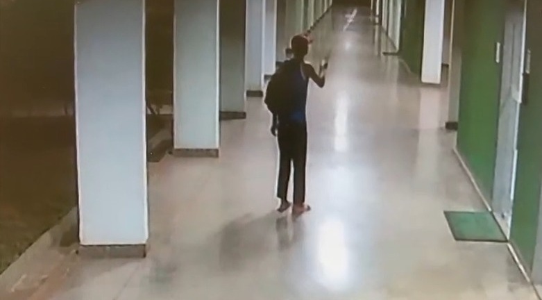 Pai evita ataque de homem com pedaço de madeira contra filho em condomínio de Brasília