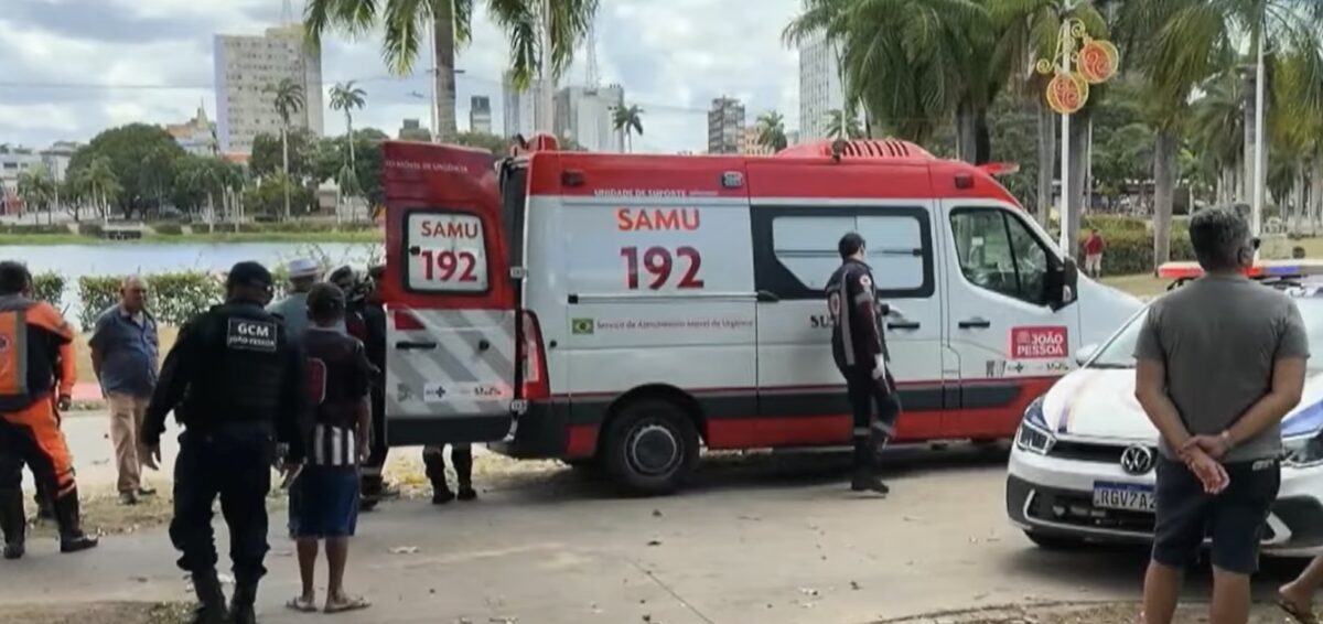 Homem é baleado no Parque da Lagoa, em João Pessoa