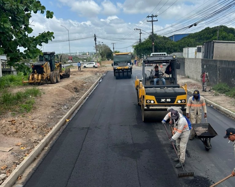 Obras do Viaduto do Bairro das Indústrias entram em fase final com previsão de entrega até dezembro