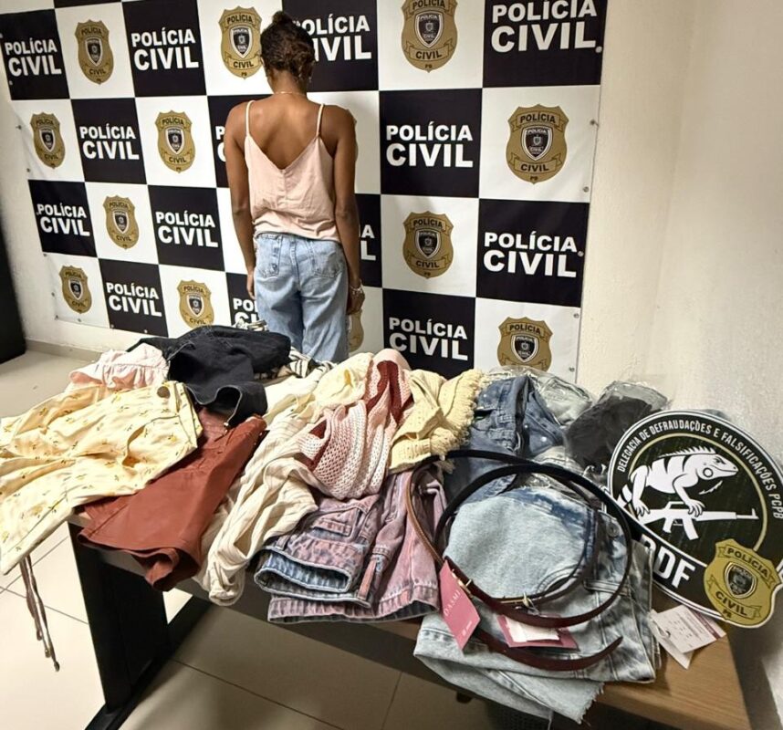 Mulher é presa suspeita de aplicar golpes usando pix falso em lojas de roupa em Manaíra